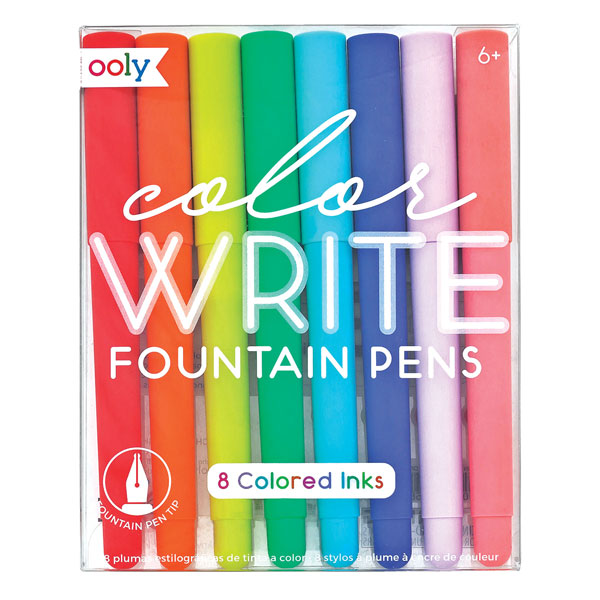 Recharges d'encre colorée pour stylos plume Ooly Color Write – K. A. Artist  Shop