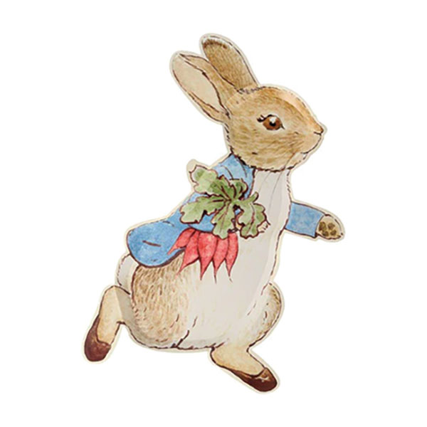 Peter Rabbit Die Cut Plates | Bas Bleu