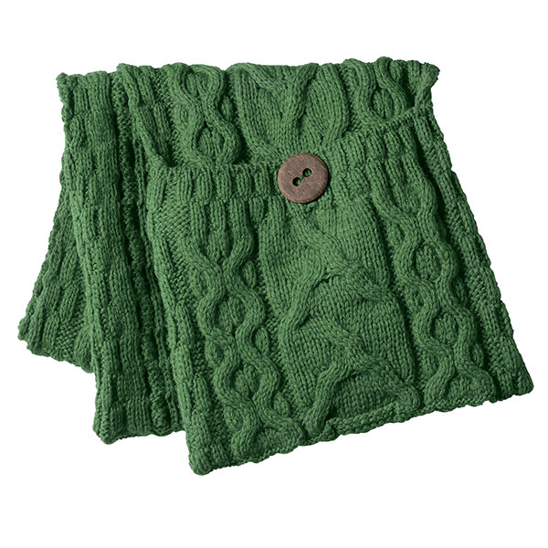 Galway Bay Irish Wool Pocket Scarf | Bas Bleu